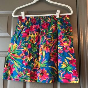 J.Crew Factory Linen Sidewalk Skirt